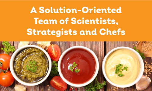 CuliNEX’s solution-oriented team experimenting with food product formulations.