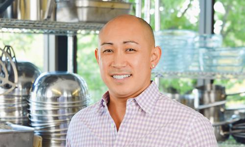 Drew Chentow collaborating with the CuliNEX team to help clients achieve their food product goals.
