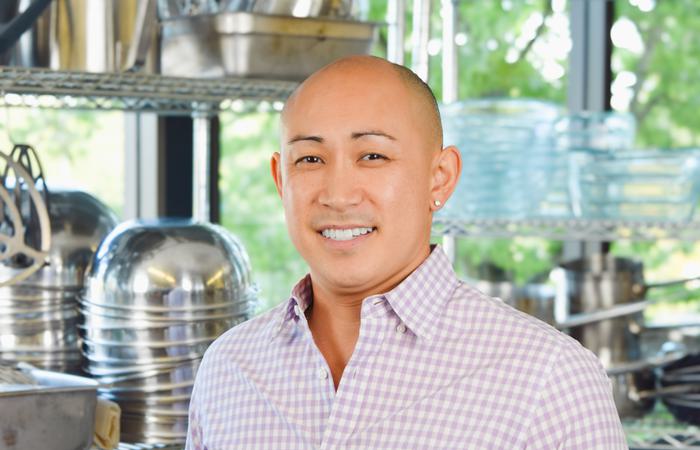 Drew Chentow collaborating with the CuliNEX team to help clients achieve their food product goals.