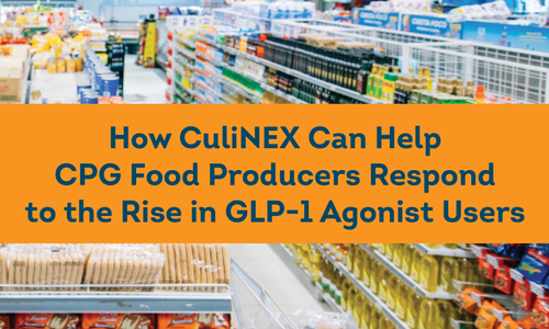 Reformulation: How CuliNEX Helps CPG Food Producers Respond to the Rise in GLP-1 Agonist Users
