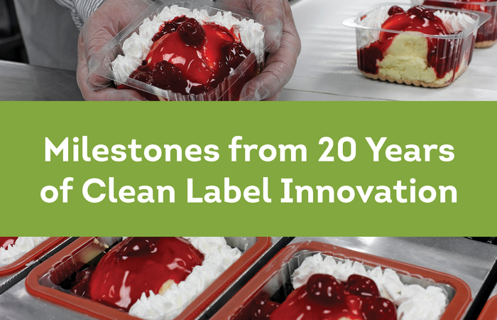 Milestones from 20 Years of Clean Label Innovation