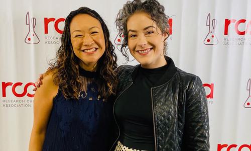 Emily and Kimberly the RCA Awards event